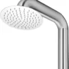 vidaXL Gartendusche Chrom-Zinkknopf Handbrause Pooldusche Campingdusche Außendusche Camping Pool Außen Dusche Regendusche 225cm Edelstahl - Image 6