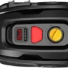 LANDXCAPE Mährobot LX799 für bis zu 300m² & 25% Steigung Automatischer Rasenmäher mit Seitenlast-Digitalanzeige 3-Messer-Schneid-/Mulchsystem Stoßerkennung Vernetzter Garten Roboter Schwarz/Organge - Image 4