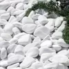 Generisch 20 kg Groß Steine zum Bemalen & Garten Kieselsteine Weiße Kies Dekosteine Naturstein Marmorkies Zierkies Kiesel für Gartendeko - Aquarium Deko Stein Gartensteine Weiss Gross 8-13 cm - Image 3