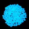 300 Stück Bunt Leuchtsteine,Leuchtender Stein,Leuchtende Kieselsteine,Gartensteine,Dekoration für Gehwege Rasen Hof Gehweg Aquarium Wege (Blau, 17 * 13mm) - Image 6