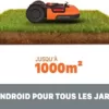 Worx Landroid M WR143E Mähroboter/Akkurasenmäher für Gärten bis 1000 qm/Selbstfahrender Rasenmäher für einen ordentlichen Rasenschnitt - Image 4