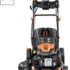 FUXTEC 4in1 Benzin Rasenmäher FX-RM5196eSPRO mit E-Start - 6PS/4,4kW | 51cm Schnittbreite & Flexibler Hinterradantrieb | 4-Takt Mäher mit Höhenverstellung 25mm-75mm - 60L Grasfangkorb & Mulchfunktion - Image 8
