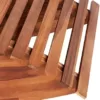 vidaXL 2X Akazienholz Sonnenliege Gartenliege Liegestuhl Holzliege Saunaliege Gartenmöbel Relaxliege Liege Schaukelstuhl Garten 149x60x86cm - Image 6