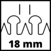Einhell Akku-Teleskop-Heckenschere GC-HH 18/45 Li T-Solo Power X-Change (Lithium-Ionen, Hauptgriff drehbar, Metallgetriebe, Motorkopf 7-fach neigbar, ohne Akku und Ladegerät) - Image 13