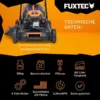 FUXTEC 4in1 Benzin Rasenmäher FX-RM5170-4PS/2,9kW | 51cm Schnittbreite & 7-stufige Höhenverstellung 25mm-75mm | 4-Takt Mäher mit Hinterradantrieb - 60L Grasfangkorb, Mulchfunktion & Seitenauswurf - Image 4