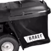 BRAST Benzin Rasentraktor Aufsitzmäher 4,8kW(6,5PS) Elektrostart Variable Geschwindigkeit 61cm Schnittbreite 150L Fangkorb Schutzhaube TÜV/GS geprüft - Image 5