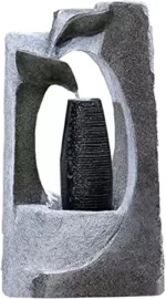 Kiom Gartenbrunnen Springbrunnen Brunnen FoColonnina für Aussen + Innen 87 cm 10556