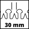 Einhell Elektro-Heckenschere GE-EH 6560 (650 W, Messer aus lasergeschnittenem u. diamantgeschliffenem Stahl, Metallgetriebe, Stoßschutz, inkl. Köcher) - Image 14
