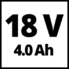 Einhell Akku-Rasenmäher GE-CM 18/33 Li Kit Power X-Change (18 V, 33 cm Schnittbreite, bis 200 m², Brushless, 30L Fangkorb, 25-65 mm Schnitthöhe, inkl. 4,0 Ah Akku + Ladegerät) - Image 13