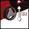 Einhell Benzin-Rasenmäher GC-PM 40/1 (1,2 kW, 3-stufige Einzelrad-Höhenverstellung, klappbarer Führungsholm, stabiles Kunststoffgehäuse, Fangsack mit Füllstandsanzeige, für 800 m²) - Image 7