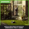 Greenworks Optimow M Rasenmäherroboter für Rasenflächen bis 500 m2 mit 30 % Gefälle, extrem leise, Bluetooth-Appgesteuert, erweiterte Sicherheitsfunktionen, Diebstahlschutz, 3 Jahre Garantie - Image 3