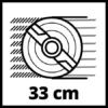 Einhell Akku-Rasenmäher GE-CM 36/33 Li Kit Power X-Change (36 V, 33cm Schnittbreite, bis 250 m², 30L Fangkorb, 25-65 mm Schnitthöhe, inkl. 2x 2,5 Ah Akkus + 2x Ladegeräte) - Image 12