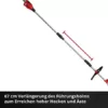 Einhell Akku-Multifunktionswerkzeug GE-LM 36/4in1 Li-Solo Power X-Change (Lithium-Ionen, 4 in 1 - Heckenschere, Kettensäge, Trimmer, Motorsense, ohne Akku und Ladegerät) - Image 10
