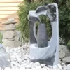 Kiom Gartenbrunnen Springbrunnen Brunnen FoColonnina für Aussen + Innen 87 cm 10556 - Image 7