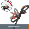 WORX WG163E Akku-Rasentrimmer und Kantenschneider Powershare 20V Li-Ion (inkl. 2x 2Ah Akkus und Ladegerät), 30 cm Schnittdurchmesser - Image 5