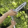 IKRA Gartenpflege Set Multitool IBKH 52 Benzin 5in1: Freischneider Rasentrimmer Entaster Heckenschere Laubbläser - Image 18