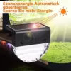 Solarlampen für Außen Garten, Solar Lampe für Wasserdichte Solarleuchten Gartenlampen Dekoration Solar Zaunbeleuchtung mit 2 Modi LED Warmweiß/Farbwechselnde für Garten Dekoration,Treppe,Hof-6 Stück - Image 3