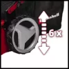 Einhell Benzin-Rasenmäher GC-PM 51/3 S HW (2.7 KW, 4-Takt-Motor, 51 cm Schnittbreite, bis zu 1800 m², abschaltbarer Hinterradantrieb, 6-stufige zentrale Schnitthöhenverstellung, Grasfangsack 70 L) - Image 10