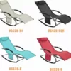 SoBuy OGS28-SCH Swingliege Schaukelliege Sonnenliege Liegestuhl Relaxliege Gartenliege mit Tasche Gewebe in schwarz 150 kg Belastung - Image 8