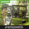 Greenworks Optimow M Rasenmäherroboter für Rasenflächen bis 500 m2 mit 30 % Gefälle, extrem leise, Bluetooth-Appgesteuert, erweiterte Sicherheitsfunktionen, Diebstahlschutz, 3 Jahre Garantie - Image 5