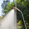 Gardena Gartendusche trio: Dusche mit 2 Strahlarten (Brausestrahl/Sprühnebel), Wassermenge regulierbar, abnehmbarer Brausekopf mit 1,3 m Verbindungsschlauch, Dreibein-Stativ, Höhenverstellung (960-20) - Image 6