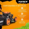 Fuxtec 4in1 Benzin Rasenmäher mit flexiblem Antrieb FX-RM5196PRO - 6PS/4,4kW | 51cm Schnittbreite | 4-Takt Mäher mit Höhenverstellung 25mm-75mm - 60L Grasfangkorb, Mulchfunktion & Seitenauswurf - Image 6