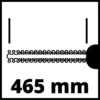 Einhell Elektro-Heckenschere GC-EH 5747 (570 W, 2-Hand-Sicherheitsschalter mit Messerstopp, gegenläufige, beidseitig schneidende Sicherheitsmesser) - Image 8