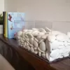 Kalapanta - Dekosteine ​​aus recyceltem Kunststoff für Vasen, Malerei, Aquarien, Haus, Garten (Größe S Ø 2-5 cm, etwa 75 Stück, Weiß) - Image 4