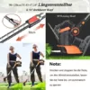 Akku Rasentrimmer mit 2x24V 4.0Ah Akku und Ladegerät, 3-Gang-Verstellung,1880W Bürstenlosen Motor,Freischneider Akku Trimmer mit für Garten Parkside Unkraut, Bäumen - Image 7