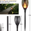 Moxled Solarlampen für Außen Garten, 4 Stück Solar Fackeln mit Realistischer Flammeneffekt, IP65 Wasserdicht Gartenfackeln Solarleuchten für Außen, Hinterhöfe, Gärten, Rasen Beleuchtung - Image 5