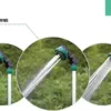 VONROC Gartendusche/Außendusche 2 in 1 mit Abnehmbarer Sprühlanze Verstellbare Höhe 149-190cm und 180° Verstellbarer Duschkopf - Image 5