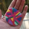 Kalapanta - Dekosteine ​​aus recyceltem Kunststoff für Vasen, Malerei, Aquarien, Haus, Garten (Größe S Ø 2-5 cm, etwa 75 Stück, Weiß) - Image 8