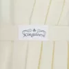 Kingsleeve Sonnenschirm 200 cm UV Schutz 50+ Kurbel Knickbar Wasserfest Alu Rund 2m Balkon Terrasse Garten Balkonschirm Kurbelschirm Marktschirm Beige - Image 5