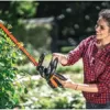 WORX WG260E.9 Akku Heckenschere 20V – Elektro Heckenschere mit Dual Schnittklingen für gleichmäßige Schnitte – Inkl. Schutzköcher – Heckenschere ohne Akku & Ladestation - Image 9