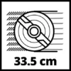 Einhell Akku-Rasenmäher GE-CM 36/34-1 Li-Solo Power X-Change (36 V, 33,5 cm Schnittbreite, bis 200 m², 30L Grasfangkorb, 25-65 mm Schnitthöhe, ohne Akku) - Image 16