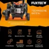 FUXTEC 4in1 Benzin Rasenmäher FX-RM5196eSPRO mit E-Start - 6PS/4,4kW | 51cm Schnittbreite & Flexibler Hinterradantrieb | 4-Takt Mäher mit Höhenverstellung 25mm-75mm - 60L Grasfangkorb & Mulchfunktion - Image 4