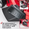 HECHT 5IN1 Dreirad Benzin Rasenmäher – kraftvoller 4 Takt Motor – 56, 51 und 46 cm Schnittbreite, 60l oder 70l Grasfangkorb – Radantrieb – Elektrostart – Mulchfunktion – Seitenauswurf – inkl. Öl - Image 7