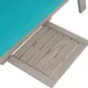 greemotion Multifunktionsbank Maui aus Akazienholz FSC® 100%, Holzbank mit Rollen und klappbaren Armlehnen, Gartenbank als Liege oder Bank nutzbar, Circa 178 x 90 x 78 cm - Image 9