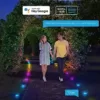 Govee Smart Bodenleuchte, 15m RGBICW WiFi Außenleuchte, IP67 wasserdichte Bodenstrahler, funktioniert mit Alexa und Google Assistant, Wegeleuchte für Außen, mehrfarbig, app-Steuerung, 24er Pack - Image 4
