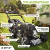 BRAST Benzin Rasenmäher mit Antrieb | 5,2kW(7PS) | 46cm Schnittbreite | viele Modelle | TÜV | 4 Takt OHV Motor | 30-80mm Schnitthöhe | 60L Fangkorb | Stahlgehäuse | 18224 - Image 4