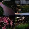 Kizozo Solarlampen für Außen 4 Stücke, Solar Glühwürmchen mit 10 LED Lichter, Solarlampen Garten IP65 wasserdicht, Solarleuchten für außen, Solar Gartenleuchten, Gartendeko für draußen, warmweiß - Image 8