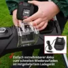 HECHT 5-IN-1 Benzin Rasenmäher – leistungsstarker 4 Takt Eco Motor 4,4 kW (6,0 PS) – Elektrostart – 53 cm Schnittbreite – 75 l Fangkorb – Radantrieb – patentierte Räder – EasyClean – Mulchmäher - Image 7