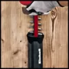 Einhell Elektro-Heckenschere GE-EH 6560 (650 W, Messer aus lasergeschnittenem u. diamantgeschliffenem Stahl, Metallgetriebe, Stoßschutz, inkl. Köcher) - Image 9