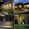 APONUO LED Gartenbeleuchtung, Außenleuchten Netzbetriebene 23m 12V Niederspannungs-Pfad Strahler mit Adapter IP67 Wasserdicht für Garten Hof Terrasse Bäume Rasen(Warmweiß, 6er Pack) - Image 7