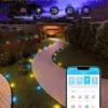 Govee Smart Bodenleuchte, 15m RGBICW WiFi Außenleuchte, IP67 wasserdichte Bodenstrahler, funktioniert mit Alexa und Google Assistant, Wegeleuchte für Außen, mehrfarbig, app-Steuerung, 24er Pack - Image 7
