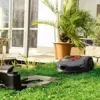 Scheppach Mähroboter RLM500W bis zu 500 qm² | 18cm Schnittbreite | 20-60 mm Schnitthöhe | Regensensor | WiFi & BT | App gesteuert | 35% Steigung | mit Station, 9 Messer, 100m Kabel & 130 Haken - Image 7