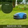 HOOKII Mähroboter für Gärten bis zu 1000qm, Parallele Mähenmodus, 4400mAh Li-ion Akku und Intelligentes Aufladen, Bluetooth-/WLAN-Verbindung, APP Gesteuerter Rasenroboter, Neomow S (WiFi Version) - Image 3