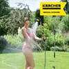 Kärcher Gartendusche (Höhe: 1,50 - 2,20 m, abnehmbarer Duschstab, beweglicher Sprühkopf 180°, Dreibein und Spikes) - Image 7