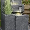Springbrunnen Grada Bepflanzbar mit LED Beleuchtung, Wasserfall Gartenbrunnen Kaskade Terrassenbrunnen - Image 8