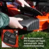 HECHT 5-IN-1 Benzin Rasenmäher – leistungsstarker 4 Takt Eco Motor 4,4 kW (6,0 PS) – Elektrostart – 53 cm Schnittbreite – 75 l Fangkorb – Radantrieb – patentierte Räder – EasyClean – Mulchmäher - Image 5